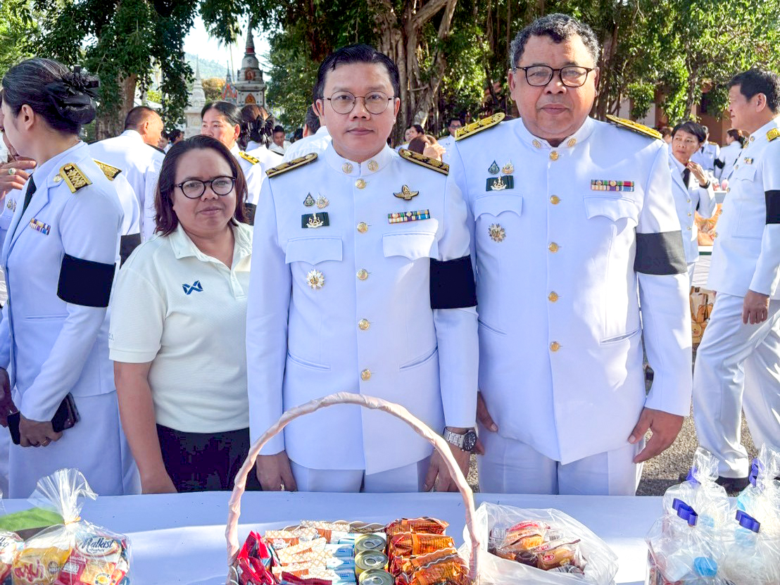 title - ส.ป.ก.ระนอง เข้าร่วมพิธีเจริญพระพุทธมนต์เฉลิมพระเกียรติ เนื่องในโอกาสวันคล้ายวันประสูติ  สมเด็จพระเจ้าลูกยาเธอ เจ้าฟ้าทีปังกรรัศมีโชติ มหาวชิโรตตมางกูร สิริวิบูลยราชกุมาร